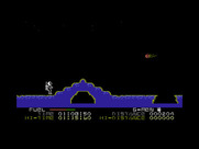 'g'man for Commodore 16 & Plus/4 - Be careful, don't hit these mountains when running on the ground!