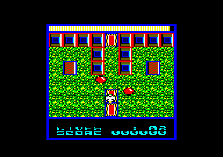 Terra Cognita Amstrad CPC Screenshot: Game start.