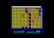 Terra Cognita for Amstrad CPC - Don't crash into those blue tiles...