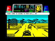 Chase H.Q. for ZX Spectrum - Target got away, and time is running out...