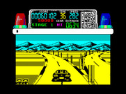 Chase H.Q. for ZX Spectrum - The road splits here...