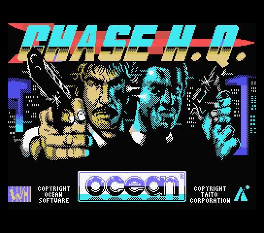 Chase H.Q. MSX Screenshot: Loading screen.