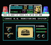 Chase H.Q. for MSX - Starting a new game.