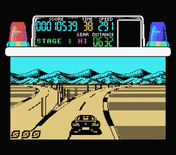 Chase H.Q. for MSX - The road splits here...