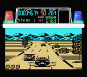Chase H.Q. for MSX - Don't crash into other cars, it will cost valuable time.