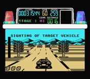 Chase H.Q. for MSX - Target vehicle spotted!