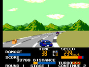 Chase H.Q. for Sega Master System - Watch out for debris in the road...