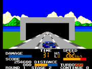 Chase H.Q. for Sega Master System - Entering a tunnel...