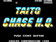 Chase H.Q. for Sega Master System - Title screen.