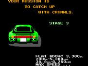 Chase H.Q. for Sega Master System - Your mission...
