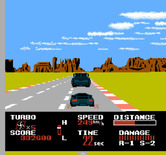 Chase H.Q. for NES / Famicom - A truck is in my way!