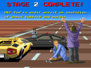 Chase H.Q. for Arcade - Stage 2 complete!
