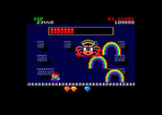 Rainbow Islands for Amstrad CPC - The first end of level boss.