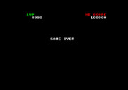 Rainbow Islands for Amstrad CPC - Game over.