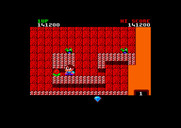 Rainbow Islands for Amstrad CPC - Pick up flowers and other bonuses!