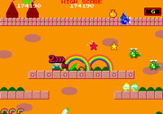 Rainbow Islands for Arcade - Rainbows can help you defeat opponents...