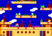 Rainbow Islands for Arcade - The game begins!