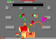 Rainbow Islands for Arcade - Success! All sorts of prizes appear...