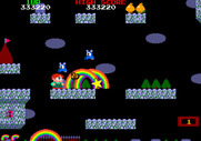 Rainbow Islands for Arcade - Points earned for using rainbows to defeat enemies!
