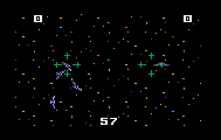 Sharp Shot Intellivision Screenshot: Space Gunner