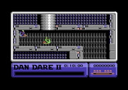 Dan Dare II: Mekon's Revenge for Commodore 64 - Game start.