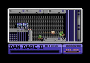 Dan Dare II: Mekon's Revenge for Commodore 64 - One opponent destroyed!
