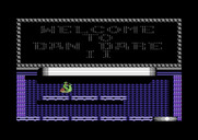 Dan Dare II: Mekon's Revenge for Commodore 64 - Title screen.