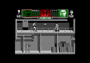 Hammerfist for Amstrad CPC - Blasting some robots...