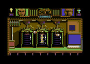 Hammerfist for Commodore 64 - Game start.