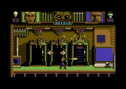 Hammerfist for Commodore 64 - Smash some robots and computers to get out of this room.