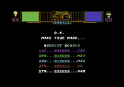 Hammerfist for Commodore 64 - A new high score!