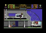 Hammerfist for Commodore 64 - On to the next screen...