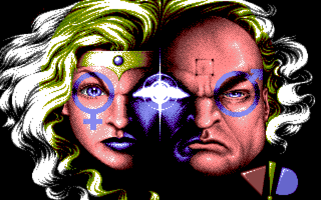 Hammerfist Amiga Screenshot: Loading screen.