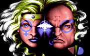 Hammerfist for Amiga - Loading screen.