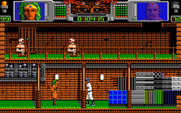 Hammerfist for Amiga - Boxes block the path now.