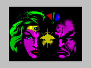 Hammerfist for ZX Spectrum - Loading screen.