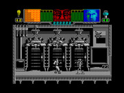 Hammerfist for ZX Spectrum - Game start.