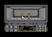 Death Bringer for Commodore 64 - A dead end, but let's see what these guards have to say.