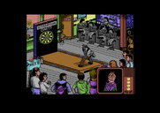Wacky Darts for Commodore 64 - It's now the computer player's turn.