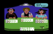 Card Sharks for Commodore 64 - I lost this time!
