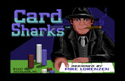 Card Sharks for Commodore 64 - Loading screen.