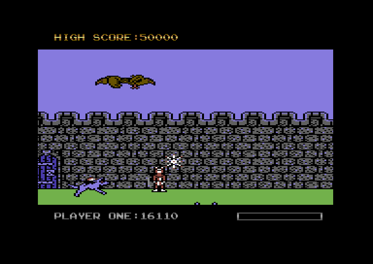 Black Lamp Commodore 64 Screenshot: I ran out of energy and turned into a sparkle.