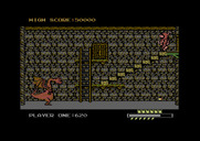 Black Lamp for Commodore 64 - A very large dragon!