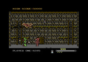 Black Lamp for Commodore 64 - You can exit this room through the door or at the bottom of the screen.