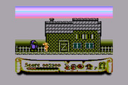 Black Lamp for Atari 8-bit - Even outside different creatures attack!