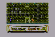 Black Lamp for Atari 8-bit - Shooting an opponent...