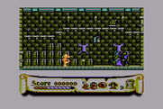 Black Lamp for Atari 8-bit - Game start.