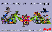 Black Lamp for Amiga - Title screen.