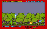 Black Lamp for Amiga - A swordsman attacks!
