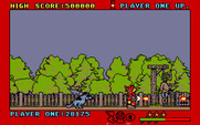 Black Lamp for Amiga - Watch out for wildlife out in the woods....